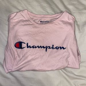 pink champion t-shirt